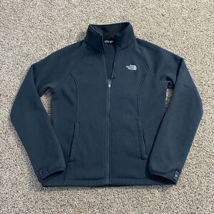The North Face Women’s Long Sleeve Fleece Jacket Zip Front Size‎ Medium Black